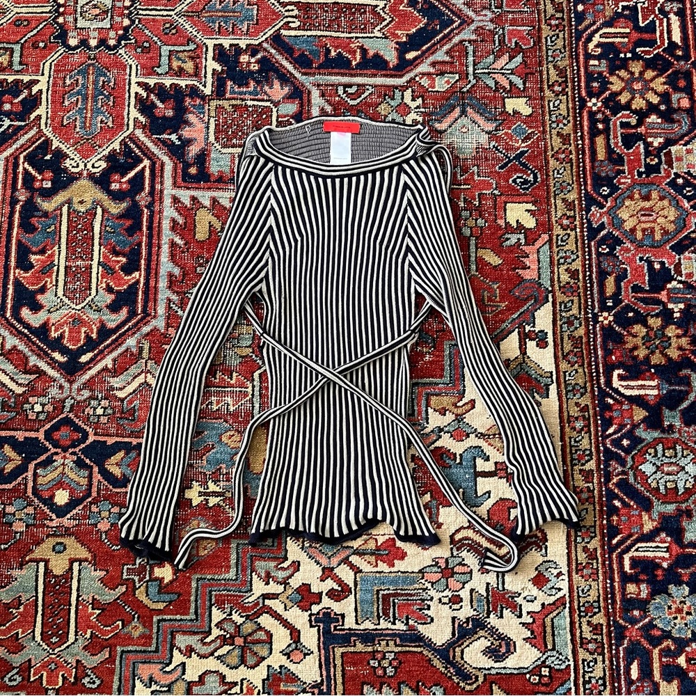 Eckhaus Latta Knit Backless Top